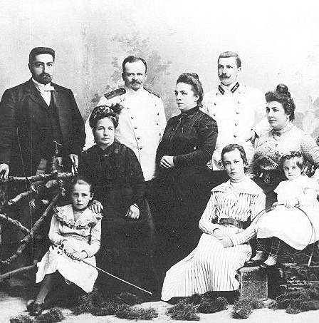 Rodzina Gosławskich, Warszawa, 1901